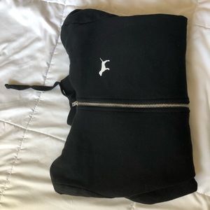 BRAND NEW BLACK ZIP UP BY PINK VS